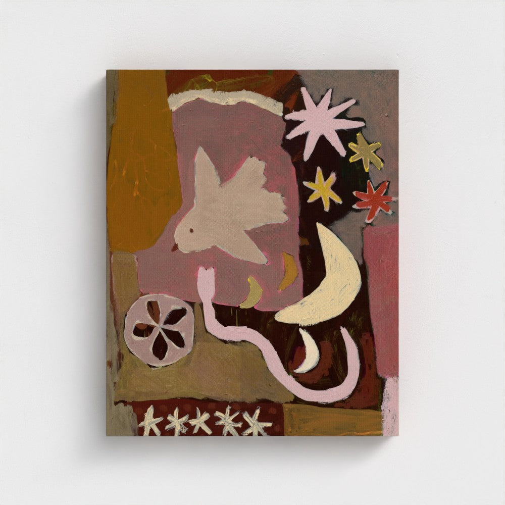 Soft Landing on Canvas