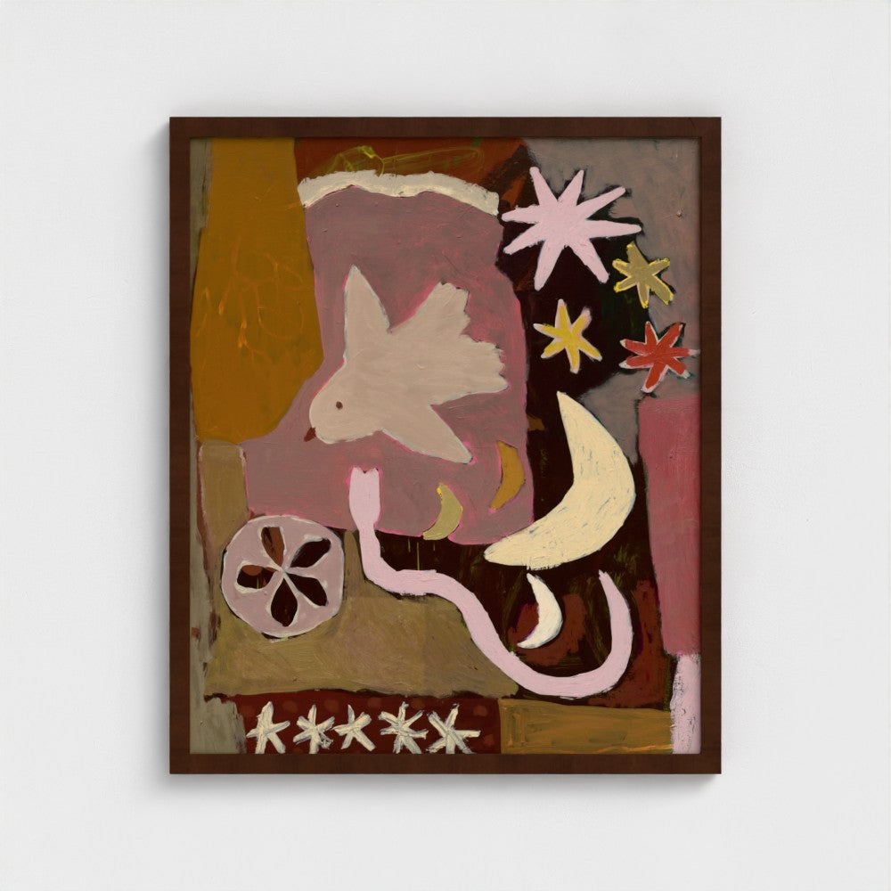 Soft Landing Framed Paper Print